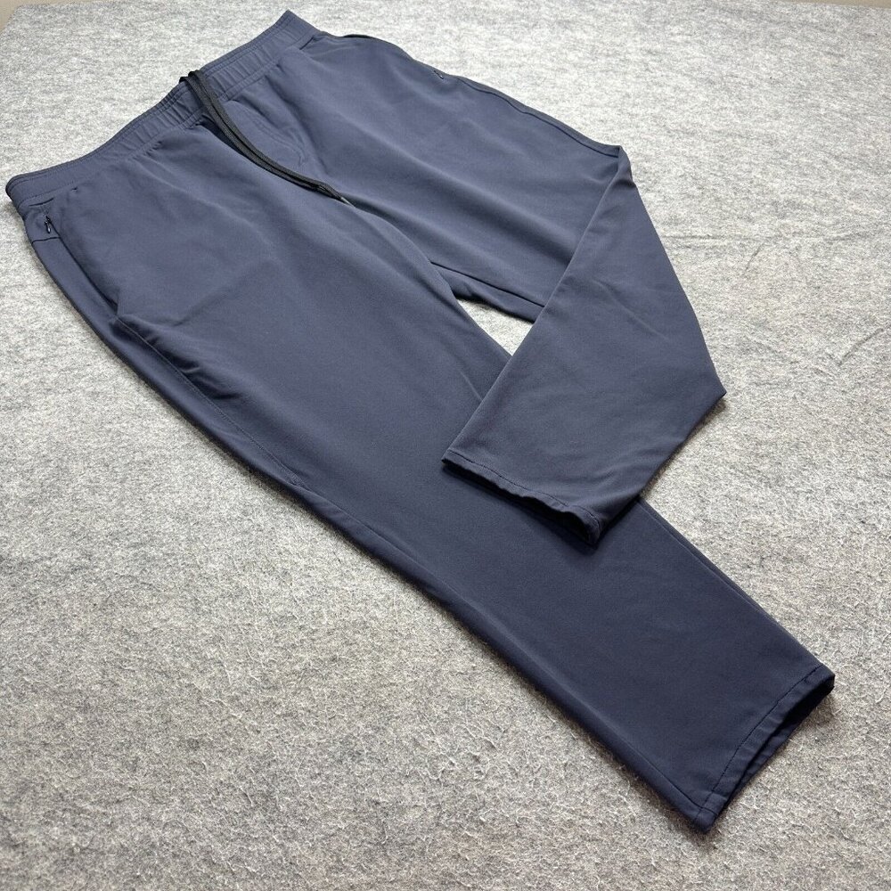 Public Rec Daymaker Pants Men 40 x 27 Blue Nylon Stretch Sweatpants